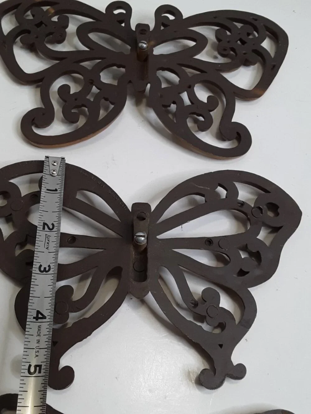 Vintage HOMCO Butterfly Wall Hangings Mid Century Modern Art Decor